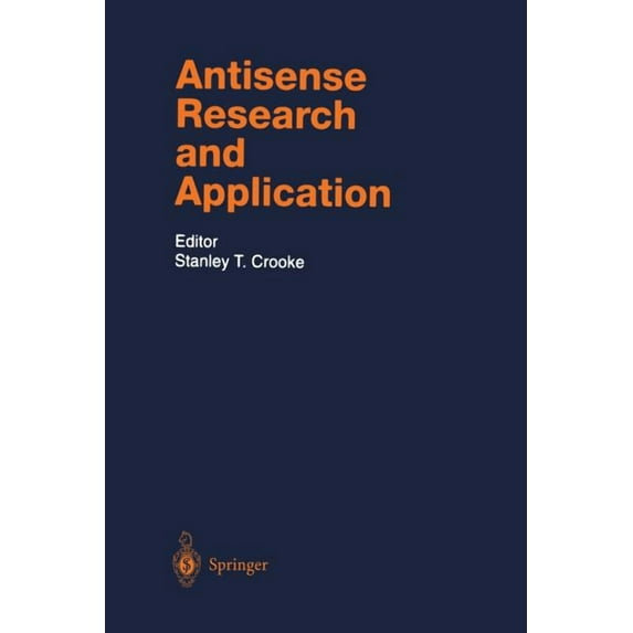 Handbook of Experimental Pharmacology Antisense Research and Application, Book 131, (Paperback)