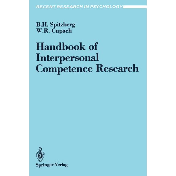 Handbook of Interpersonal Competence Research