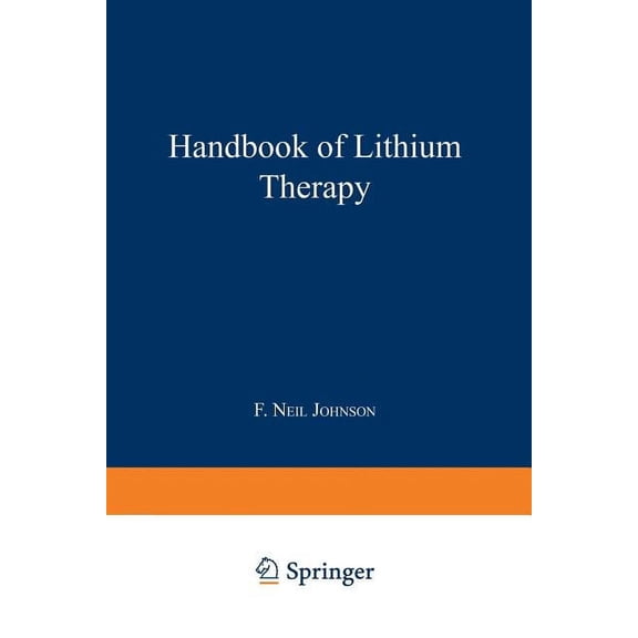 Handbook of Lithium Therapy, (Paperback)
