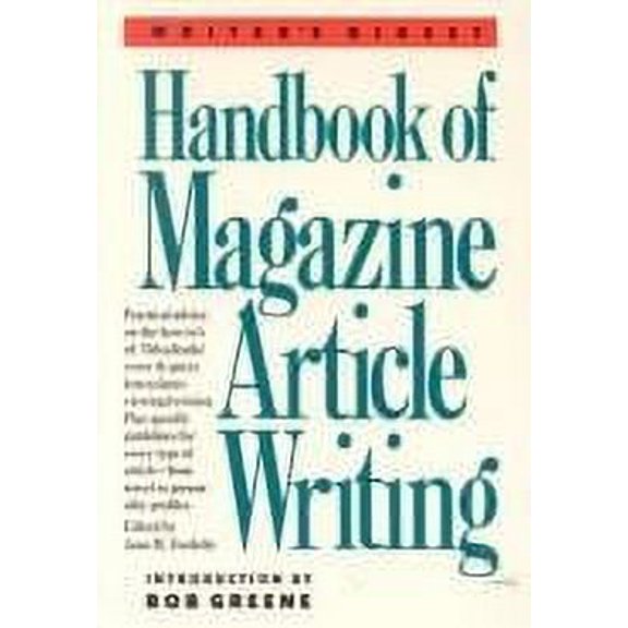 Pre-Owned Handbook of Magazine Article Writing, 9780898793284, 0898793289, Hardcover, First Edition edition