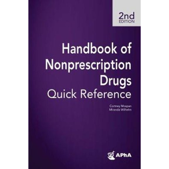 Pre-Owned Handbook of Nonprescription Drugs Quick Reference Paperback