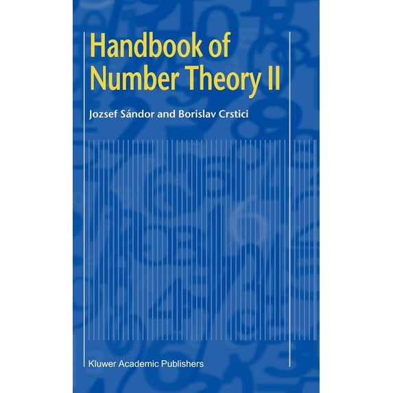 Handbook of Number Theory II, (Hardcover)