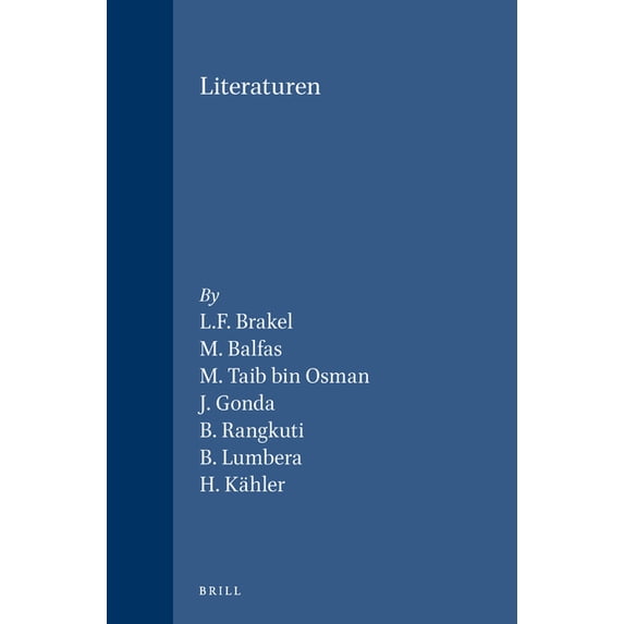 Handbook of Oriental Studies. Section 3 Literaturen, Book 3, (Paperback)