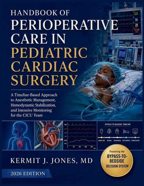 Handbook of Perioperative Care in Pediatric Cardiac Surgery: A Timeline-Based Approach to Anesthetic Management, Hemodyn, (Paperback)