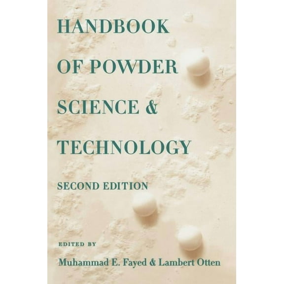 Handbook of Powder Science & Technology, (Hardcover)