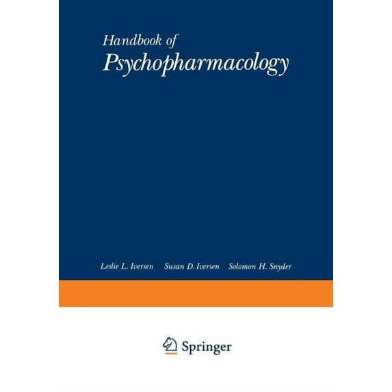 Handbook of Psychopharmacology Biochemical Studies of CNS Receptors, (Paperback)