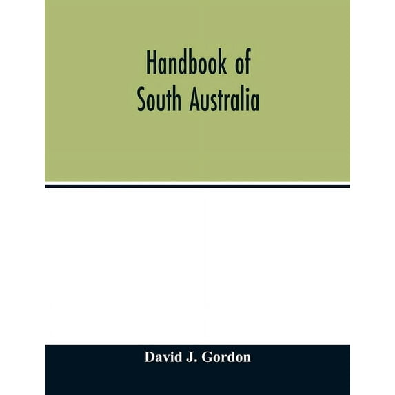 Handbook of South Australia, (Paperback)