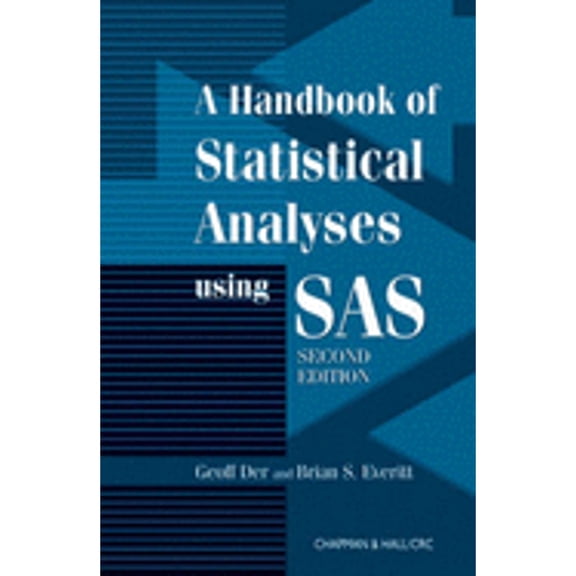 Pre-Owned Handbook of Statistical Analyses Using Sas, Second Edition (Paperback) 158488245X 9781584882459