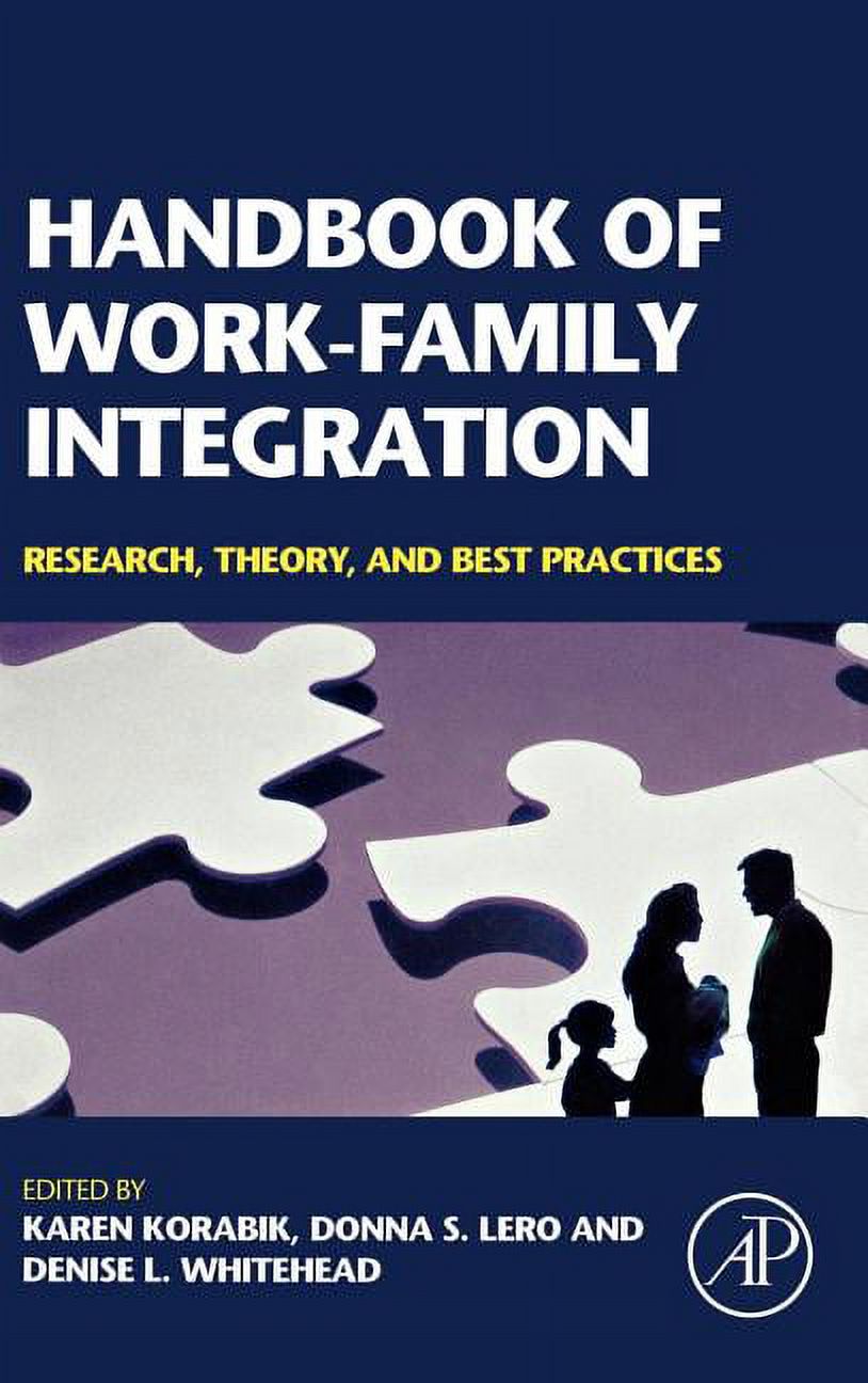 Handbook of Work-Family Integration (Hardcover) - image 1 of 4