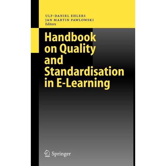 Handbook on Quality and Standardisation in E-Learning, (Hardcover)