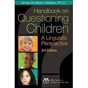 Handbook on Questioning Children A Linguistic Perspective