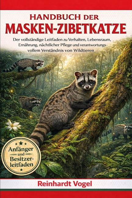Handbuch Der Masken-Zibetkatze: Der vollständige Leitfaden zu Verhalten, Lebensraum, Ernährung, nächtlicher Pflege und v, (Paperback)
