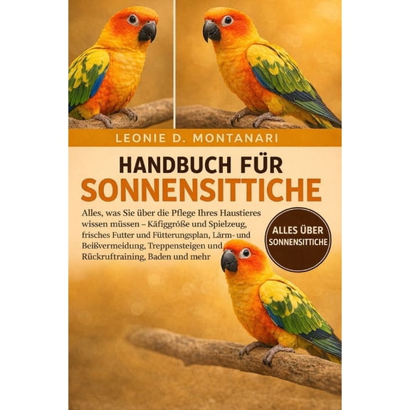 Handbuch Fr Sonnensittiche: Alles, was Sie ber die Pflege Ihres Haustieres wissen mssen - Kfiggre und Spielzeug, f, (Paperback)