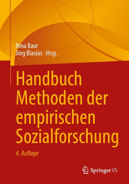 Handbuch Methoden Der Empirischen Sozialforschung, (Hardcover)