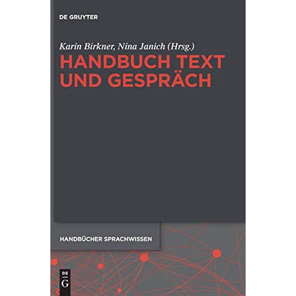 Handbuch Text Und Gesprach