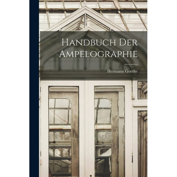 Handbuch der Ampelographie (Paperback)