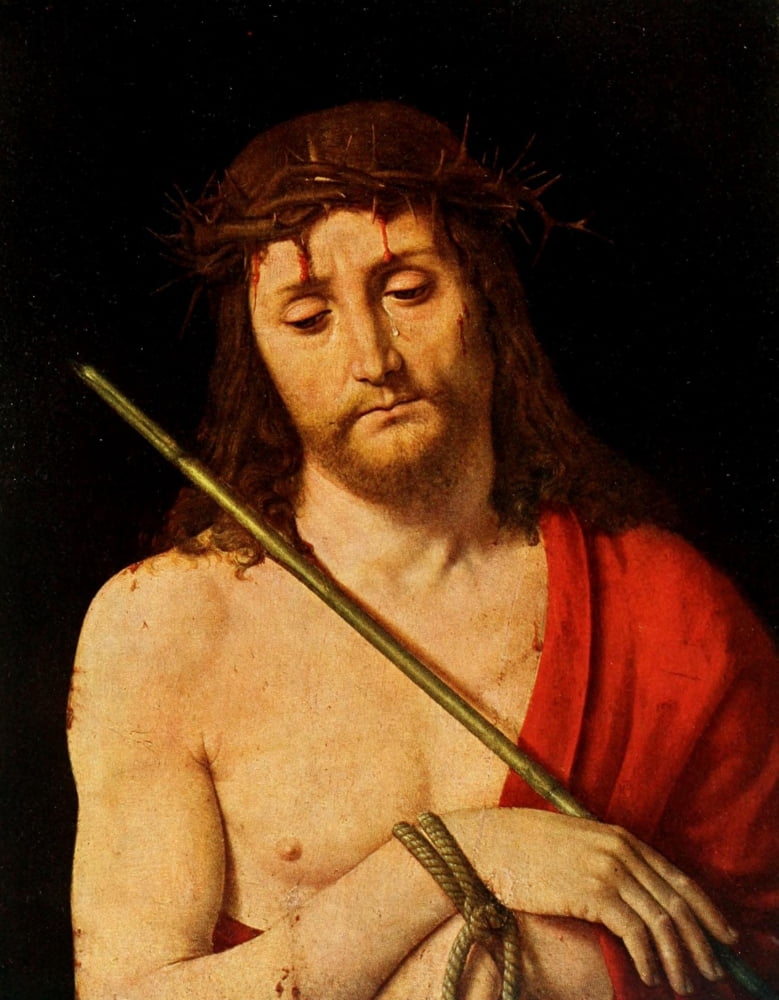 Handbuch der Kunstgeschichte 1912 Ecce Homo Canvas Art - Andrea Solari (18 x 24)
