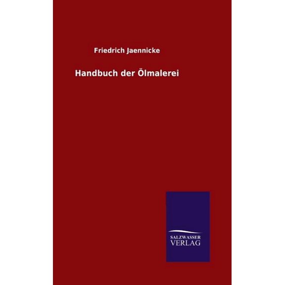Handbuch der Ölmalerei (Hardcover)