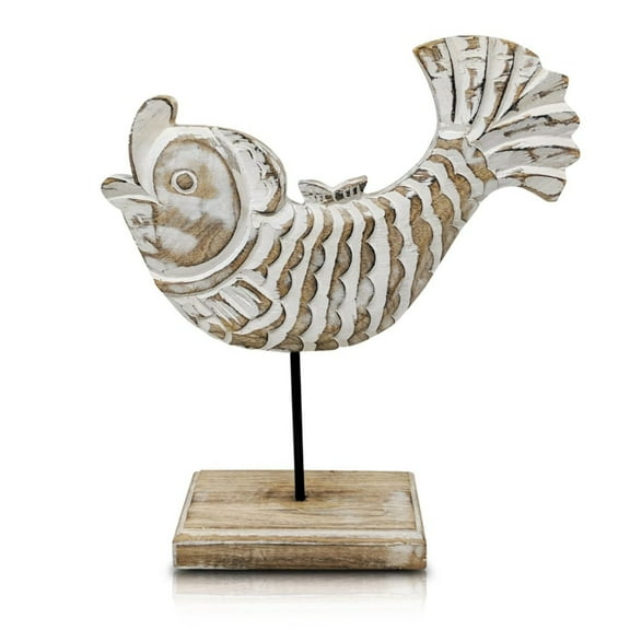 Handcarved Koi Fish