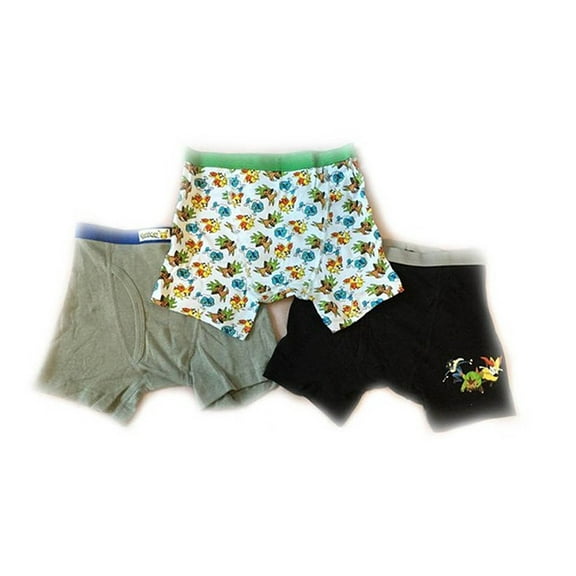 Handcraft Big Boys' Pokemon Boxer Briefs Underwear 3-Pack 4