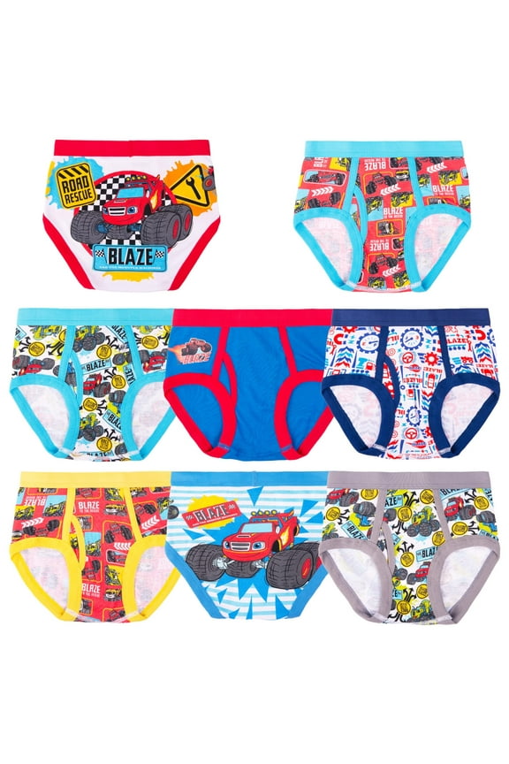 Big Boys' Teenage Mutant Ninja Turtle Underwear Briefs 8-pack (8)