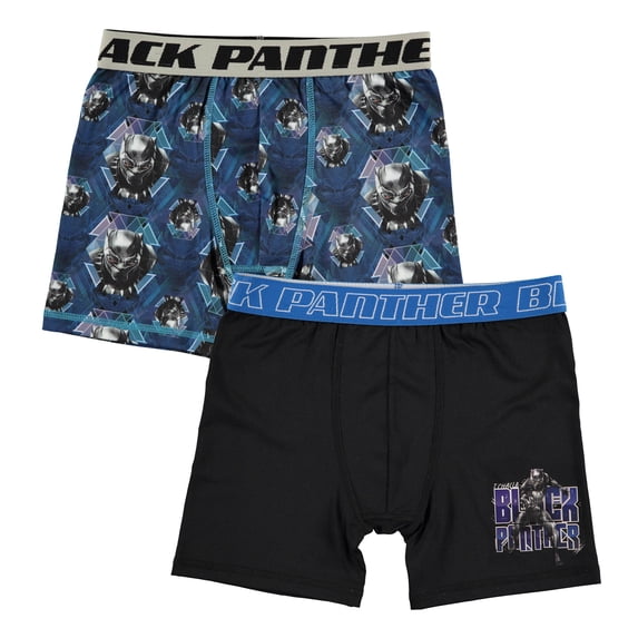 Handcraft Black Panther 2-Pack Athletic Boxer Brief Sizes 6,8,10 6