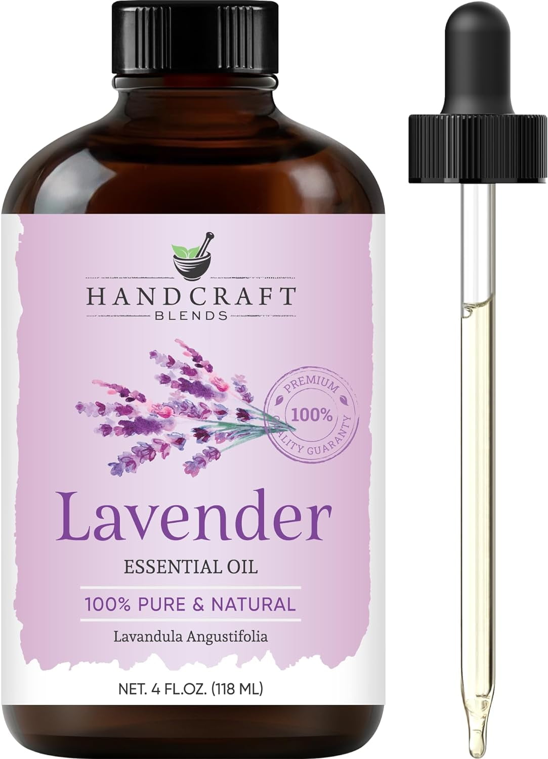 Organic Lavender Vanilla Gem Elixir / Lavender Essential Oil Blend / Vanilla  Essential Oil Blend / Gem Infused Oil / Crystal Elixir 