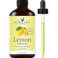 thumbnail image 1 of Handcraft Blends Lemon Essential Oil - 100% Pure and Natural - Premium Grade Essential Oil for Diffuser and Aromatherapy - 1 Fl Oz, 1 of 7