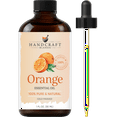 thumbnail image 1 of Handcraft Blends Orange Essential Oil - 100% Pure and Natural - Premium Grade Essential Oil for Diffuser and Aromatherapy - 1 Fl Oz, 1 of 7