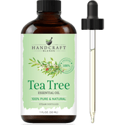 Handcraft Blends Tea Tree Essential Oil - 100% Pure and Natural - Premium Grade Essential Oil for Diffuser and Aromatherapy - 1 Fl Oz