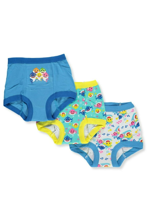 Handcraft Boys' Toddler Baby Shark Potty Training Pants, Boy3, 4T
