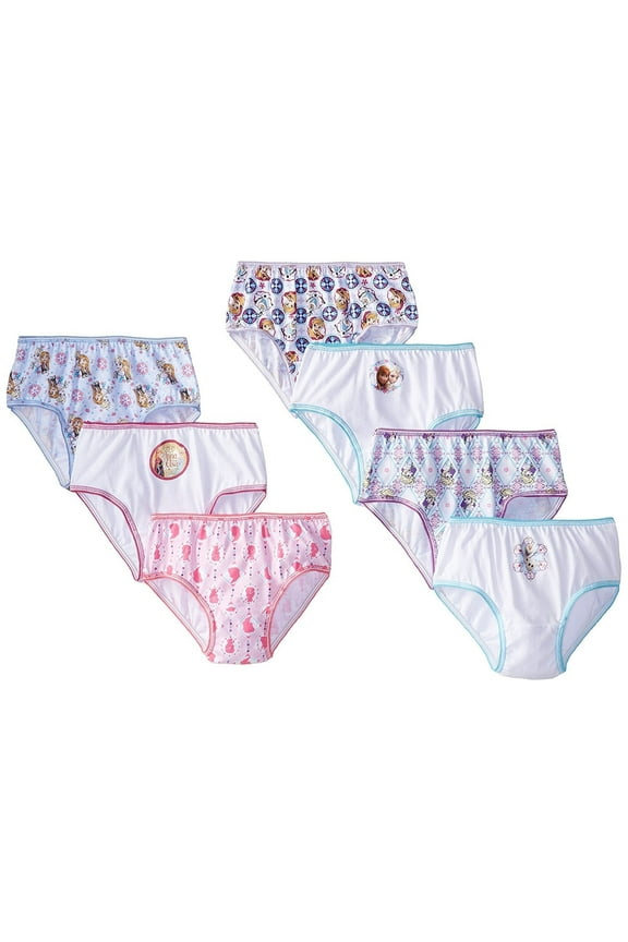 Handcraft Disney Frozen Girls Underwear, 7 Pack Panties (Little Girls & Big Girls)
