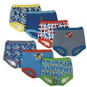 Handcraft Disney Mickey Mouse Boys Potty Training Pants Underwear Toddler 7-Pack Size 2T 3T 4T