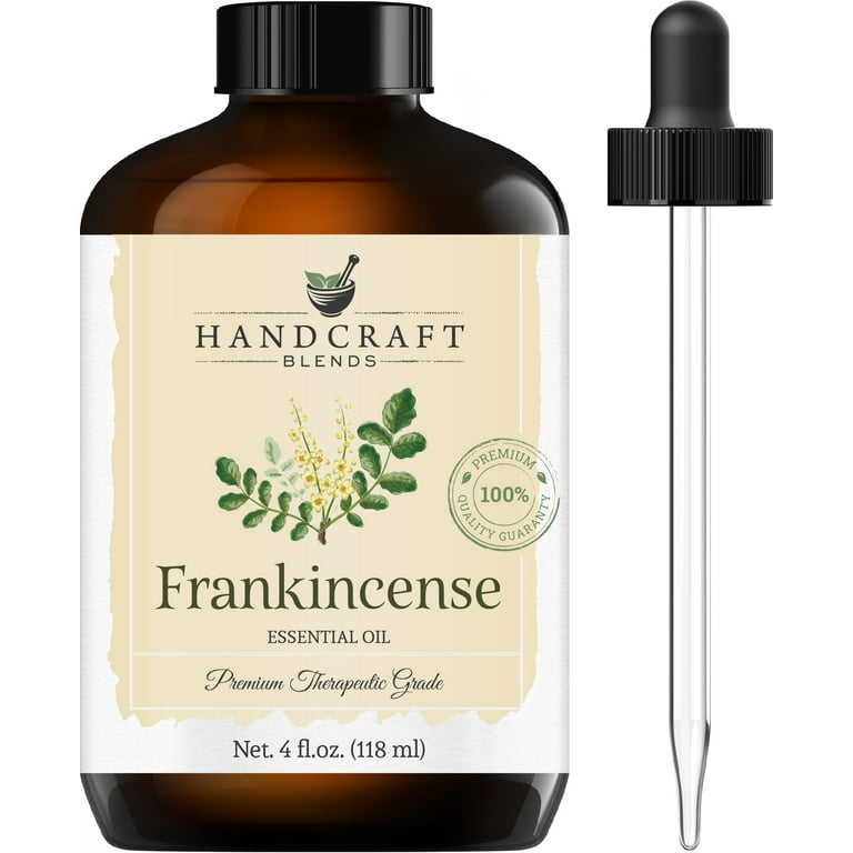 Organic Frankincense & Myrrh Essential Oil Roll On, 100% Pure USDA  Certified Aromatherapy for Body Aches, Stiffness & Tingling, Stress Relief,  & Skin