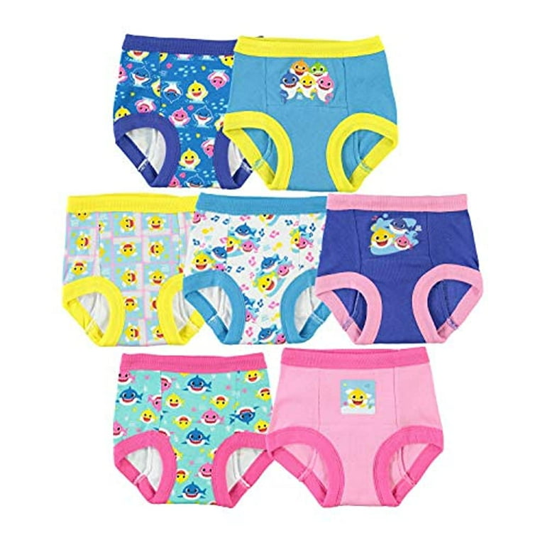 BIG ELEPHANT Baby Girls Potty Training Pants, Toddler Training Underwear 10  Packs, 3T 