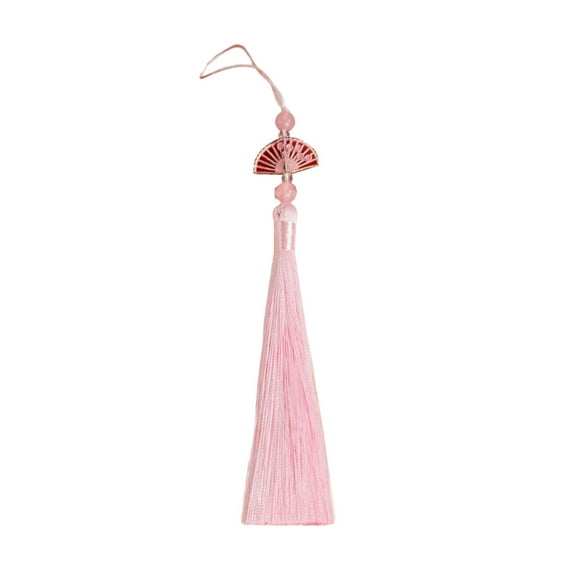 Handcraft Han Fu Pendant With Vibranting Fan Tassels Portable for Enhancing Cultural Outfits and Special Occasions