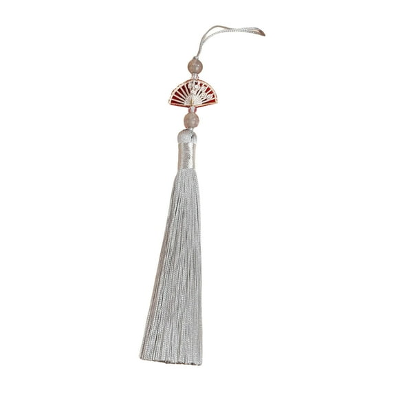 Handcraft Han Fu Pendant With Vibranting Fan Tassels Portable for Enhancing Cultural Outfits and Special Occasions