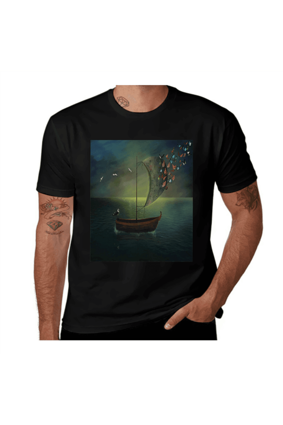 Handcraft House-Saying-Multicolor- Casual Streetwea Everyday Tshirt Comfortable Wear tee shirt