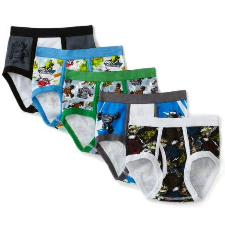 Handcraft Little Boys' Toy Story 5 Pack Brief, Multi, 4