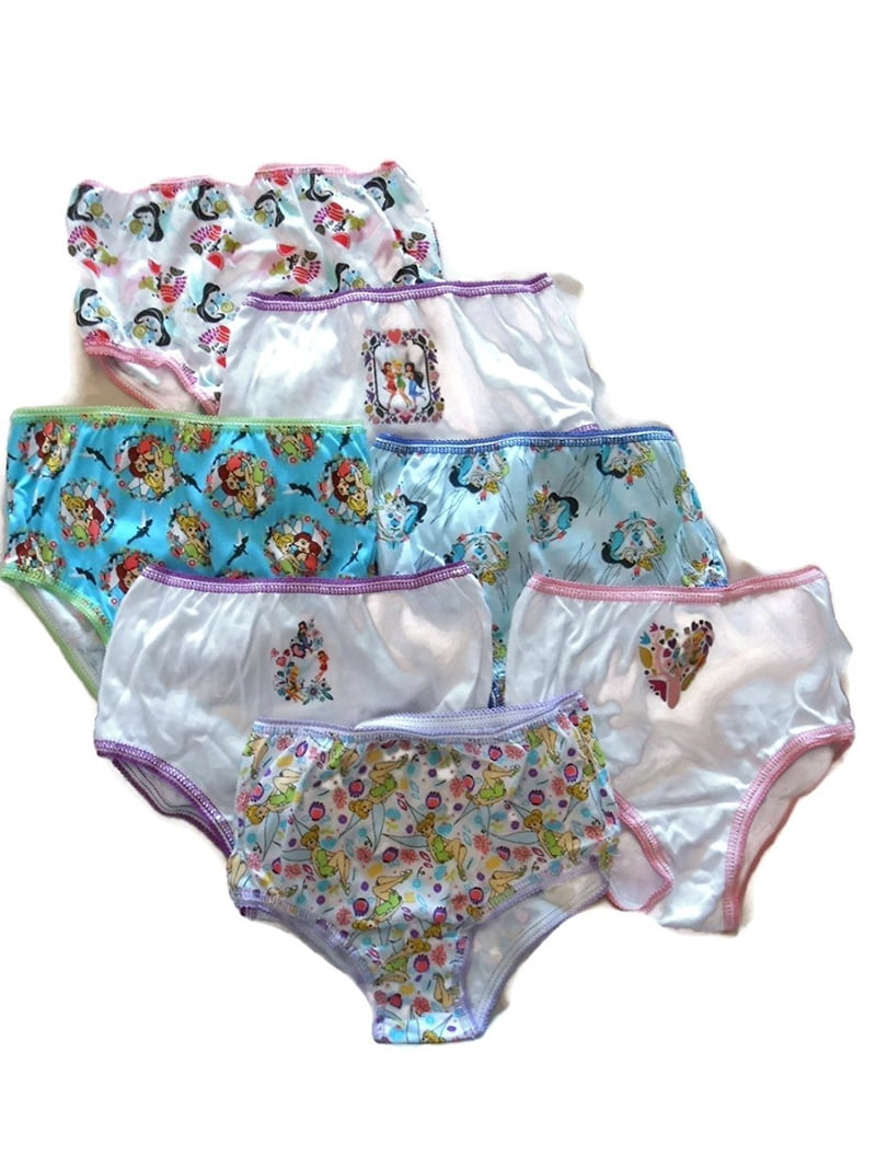 Handcraft Little Girls' Tinkerbell 7-Pack Underwear - Walmart.com