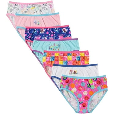 Handcraft Mfg Trolls Cotton Panties, Assorted 7 Pack (Girl’s)