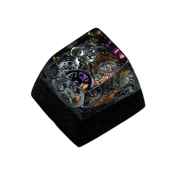 Handcraft Resin Keycap OEM R4 Profile for M Mechanical Keyboards, Customizable Backlit Key Caps, Unique Gift for Friend