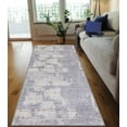 thumbnail image 1 of Handcraft Rugs-Abstract Rugs/Luxury Livingroom Modern Soft/Smooth-Silver/Gray/White, 1 of 5