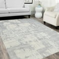 thumbnail image 1 of Handcraft Rugs-Abstract Rugs/Luxury Livingroom Modern Soft/Smooth-Silver/Gray/White, 1 of 8