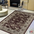 thumbnail image 1 of Handcraft Rugs-Burgundy Red/Beige Ziegler Pakistan Pattern Distressed - Modern Vintage Area Rug, 1 of 7