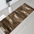 thumbnail image 1 of Handcraft Rugs - Chocolate/Beige/Gold/Abstract Contemporary Modern Design Brushed Colors Area Rug, 1 of 9