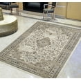 thumbnail image 1 of Handcraft Rugs-Fissile/Ivory/Beige Persian Isfahan Floral Pattern Distressed  Modern Vintage Area Rug, 1 of 8