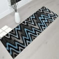 thumbnail image 1 of Handcraft Rugs Gray / Silver / Black / Abstract Area Rug Modern Contemporary Zigzag Crisscross Wave Design, 1 of 7