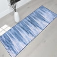 thumbnail image 1 of Handcraft Rugs-Moroccan Trellis/Diamond Pattern Area Rug- Blue/White, 1 of 6