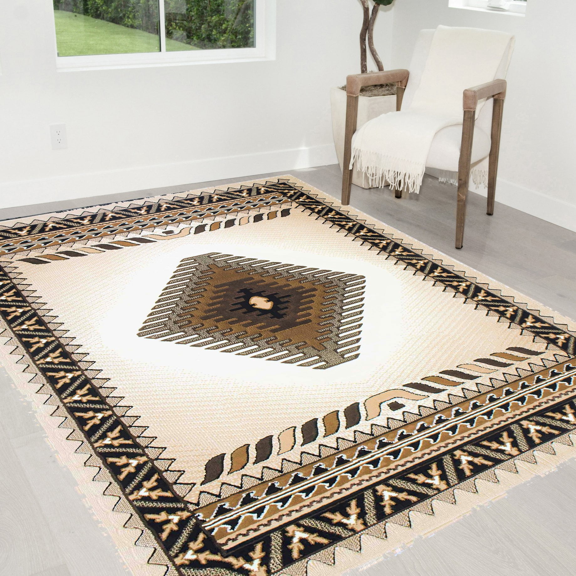Handcraft Rugs, Southwestern 5' x 7' Rug Navajo Native American ...